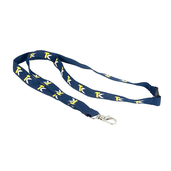 20mm Flat Polyester Lanyard