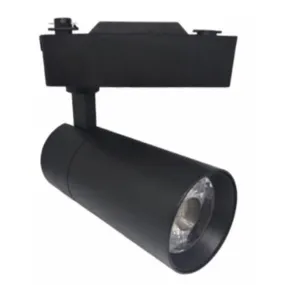 30w Cob Track Light 6007 Black body