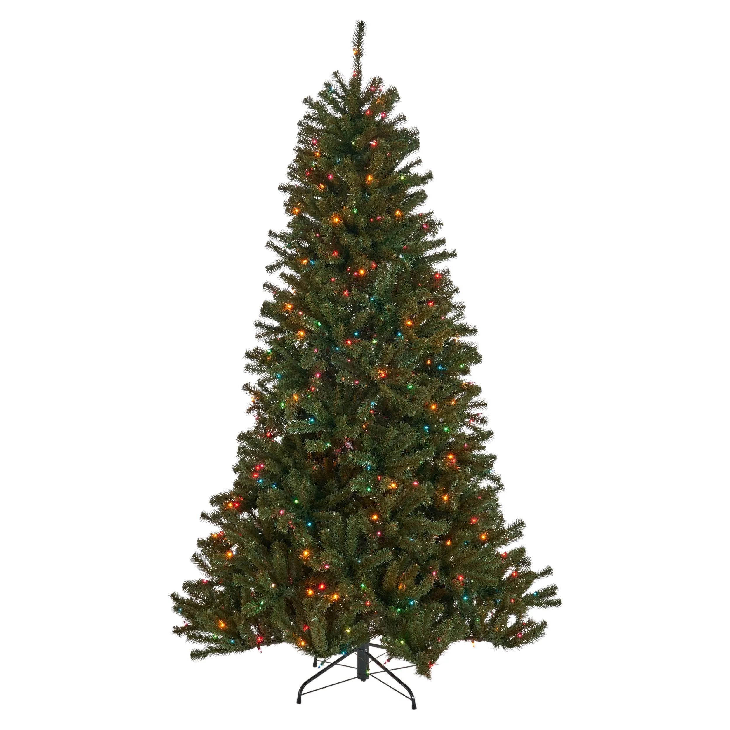 4.5-foot Noble Fir Hinged Artificial Christmas Tree - NH723703