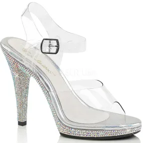 4.5" Rhinestone Sandal  (FLAIR-408DM Final Sale)