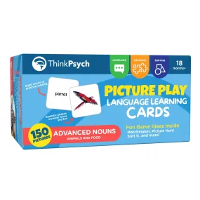 Advanced Nouns Picture Flash Cards