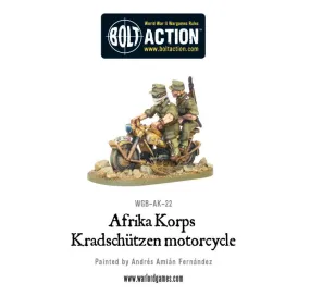 Afrika Korps Kradschutzen motorcycle