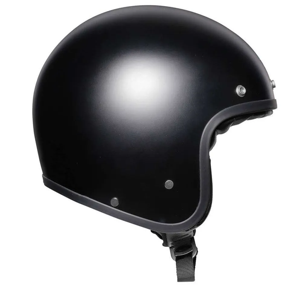 AGV X70 Mono Retro Open Face Helmet - Matt Black