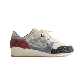 ASICS Gel-Lyte III Remastered Kith Seoul Off White Black Chambray Red