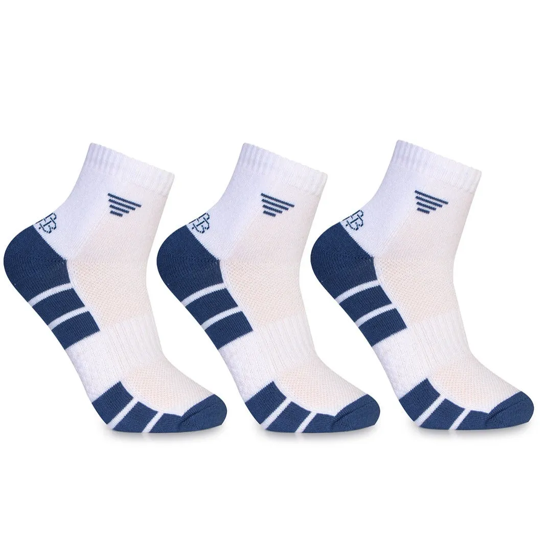 Bamboo Ankle Socks for Men - Pack of 3