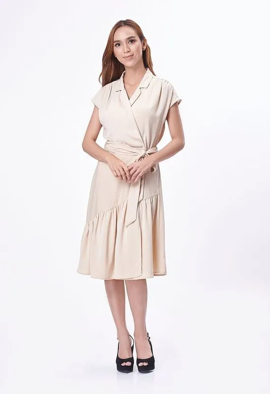 Batwing Wrap Dress