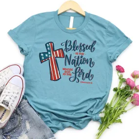 Blessed is the Nation Tee