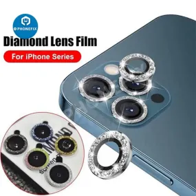 Bling Diamond Camera Lens Protector Cover For iPhone 13 12Mini 11Pro