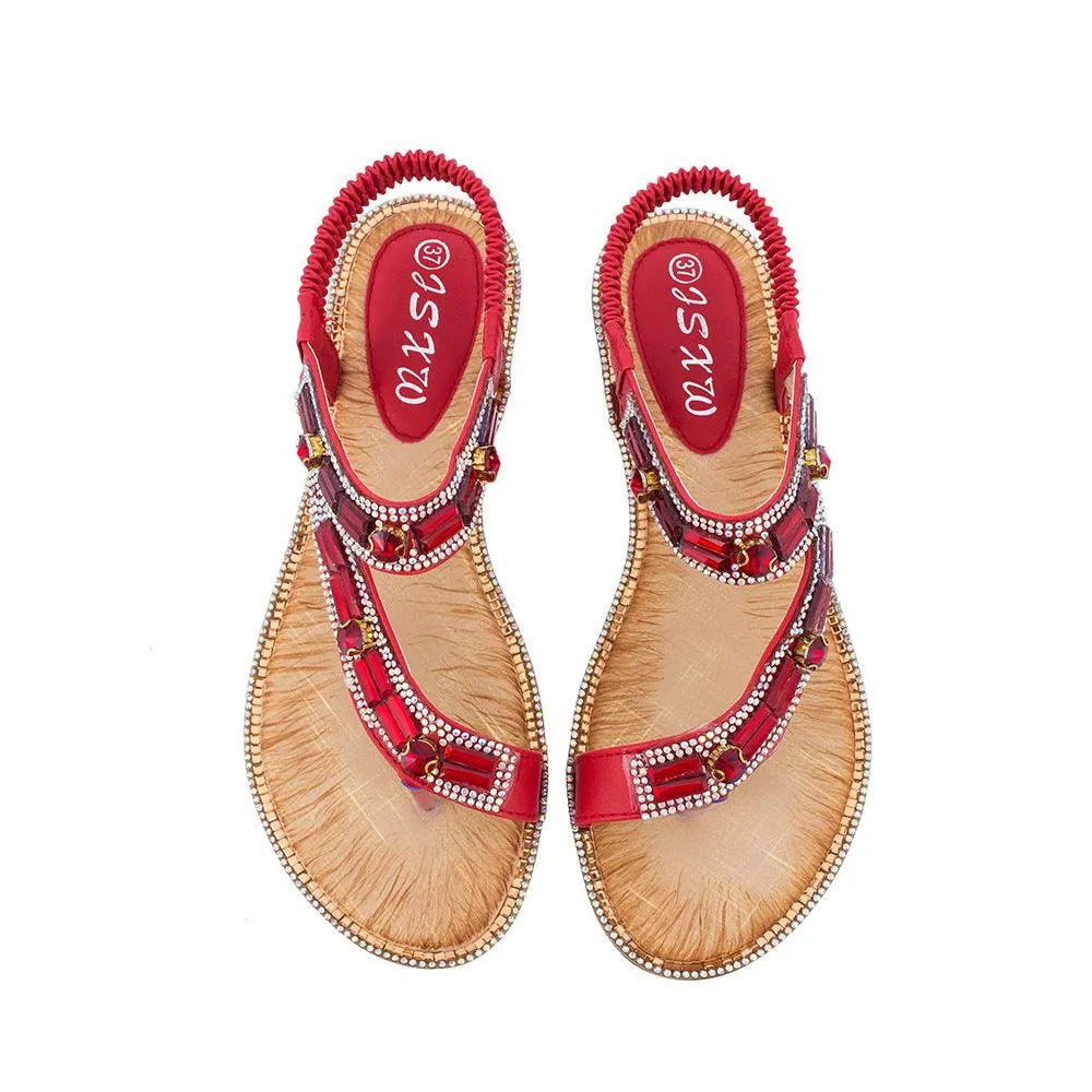 Boho Women's Plaid Flats