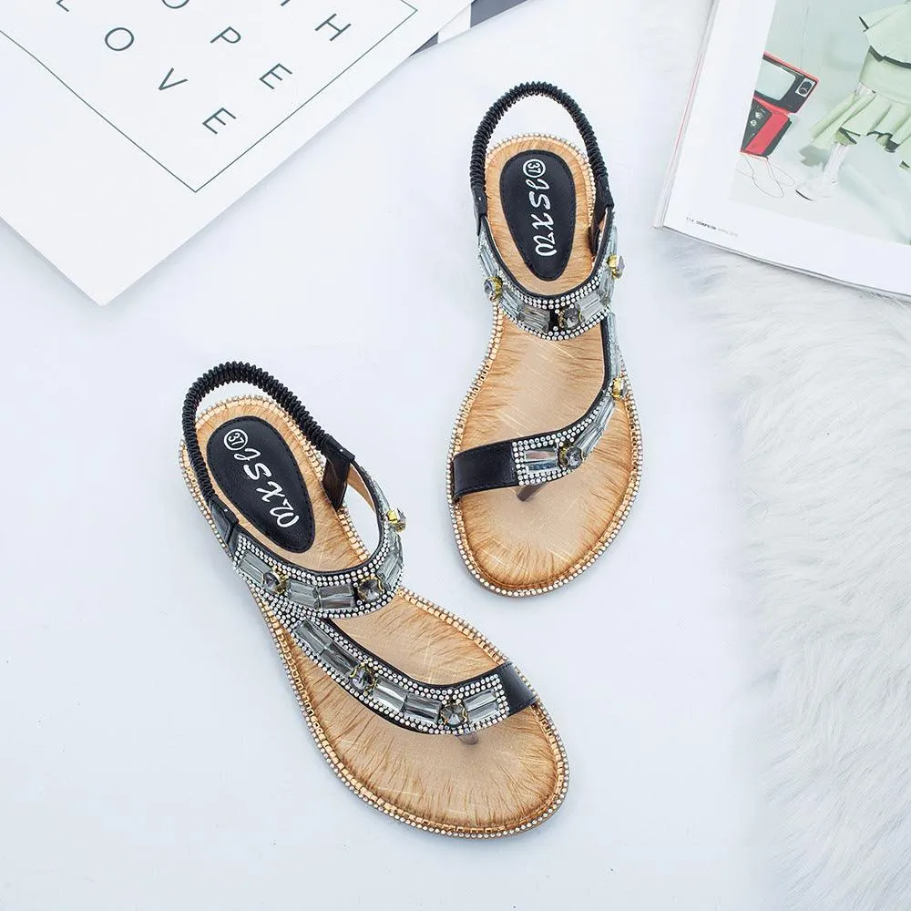 Boho Women's Plaid Flats