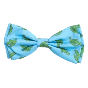 Bow Tie | Alligators Blue & Lime