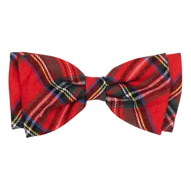 Bow Tie | Ruby Red Plaid