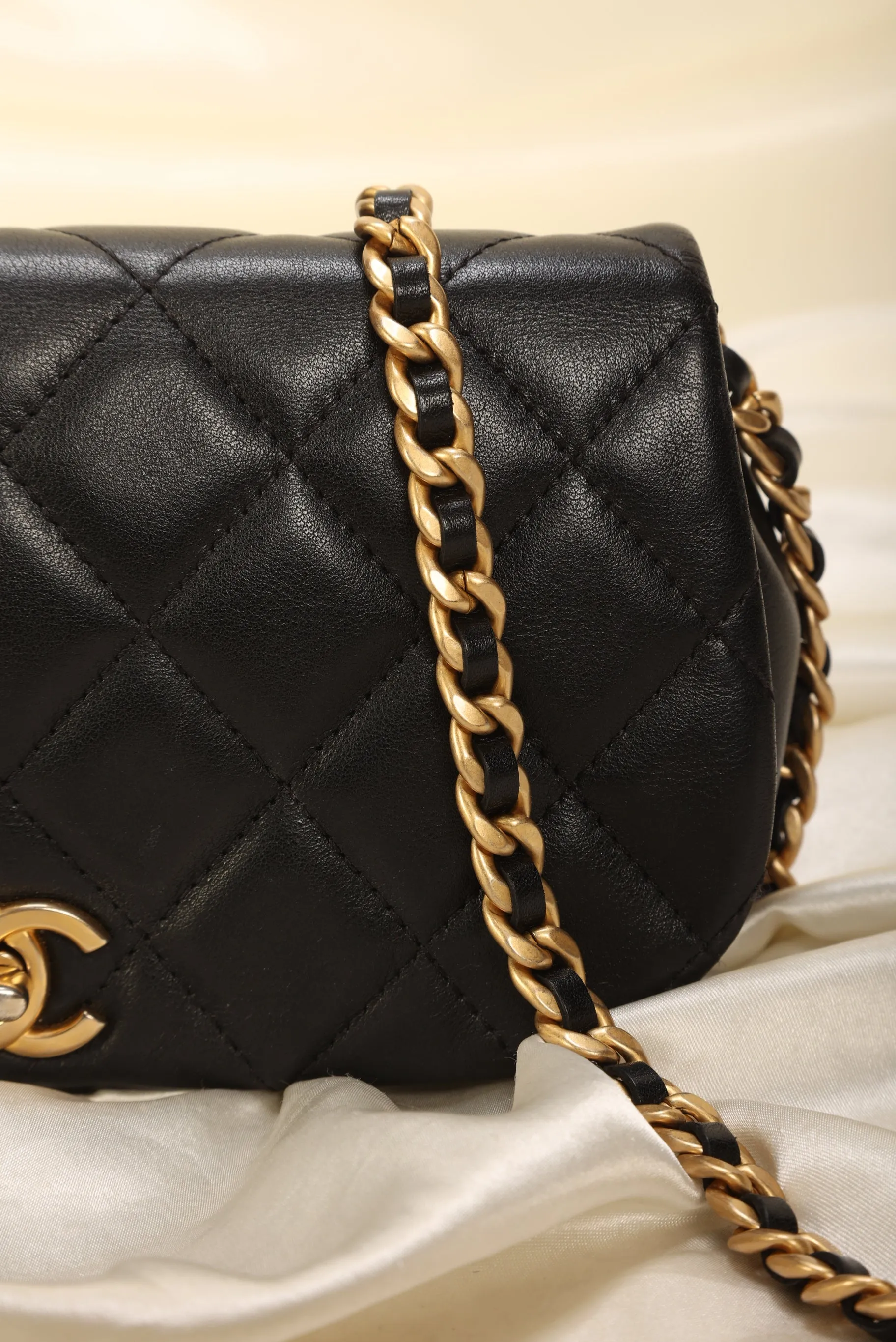 Chanel 2021 Calfskin Mini Flap Bag