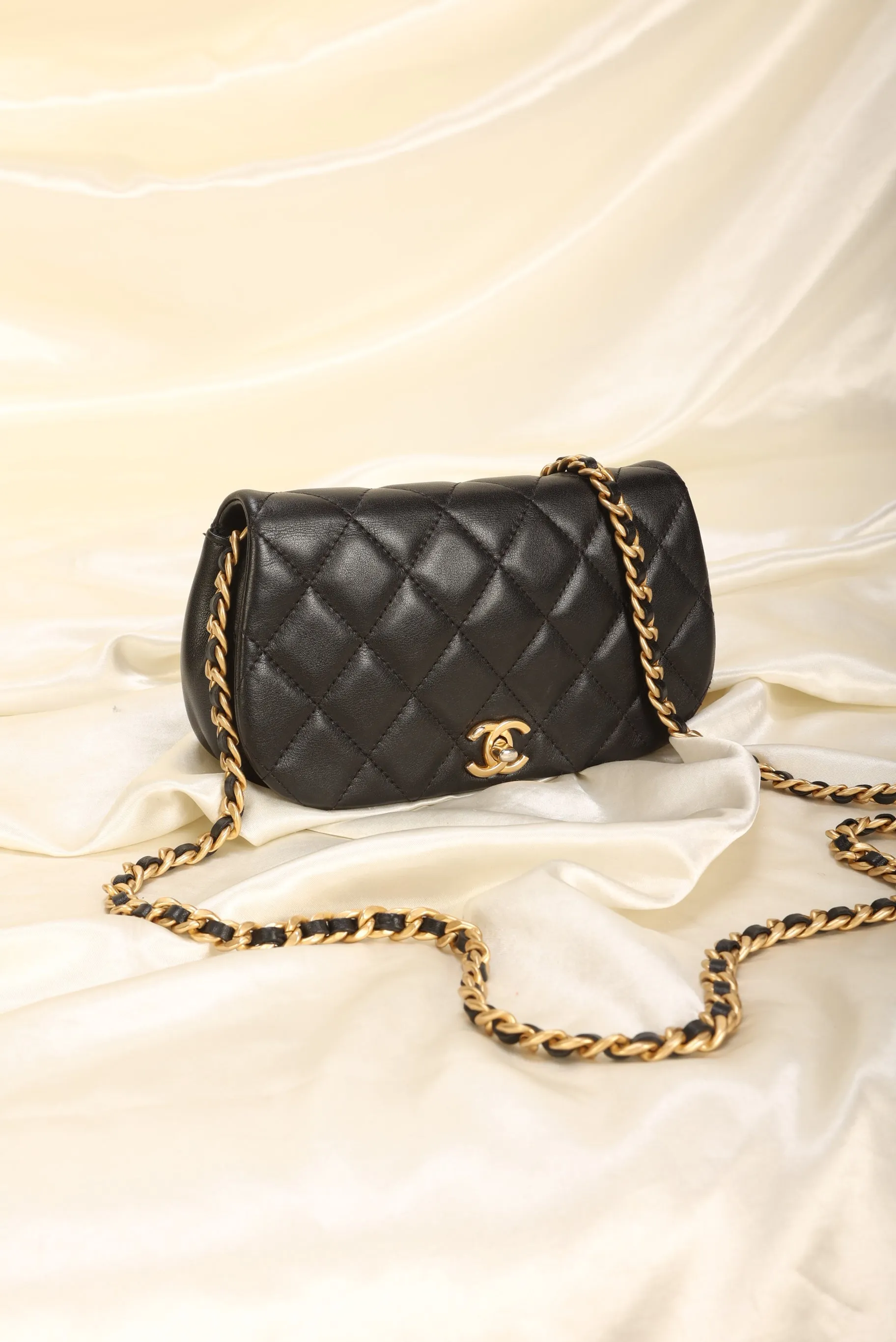 Chanel 2021 Calfskin Mini Flap Bag