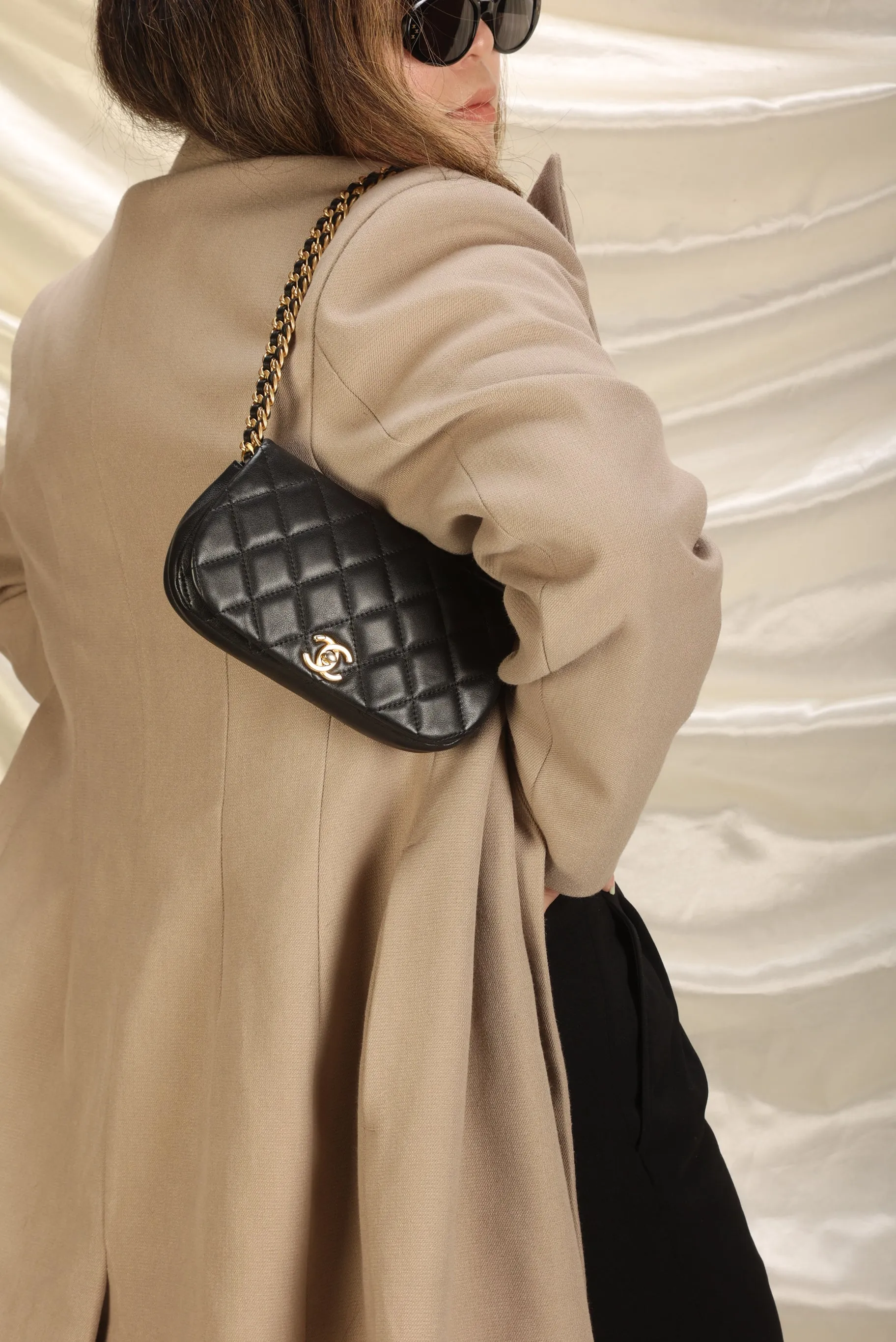 Chanel 2021 Calfskin Mini Flap Bag