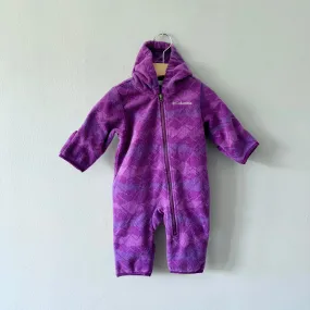 Columbia / Fleece bunting suit - Purple / 3-6M