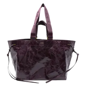 Dark Plum Wardy Tote