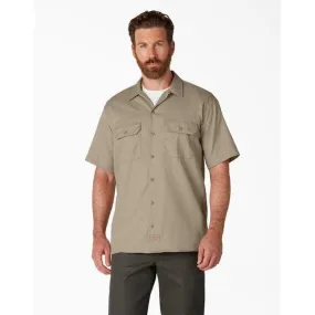 Dickies Short Sleeve Twill Work Shirt Desert Sand