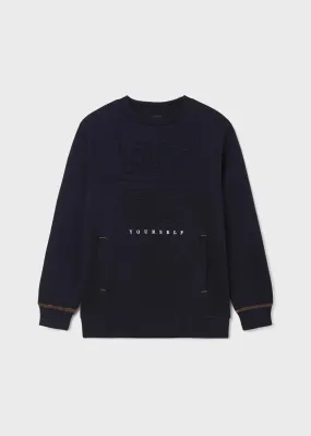 Embossed Graphic Sweatshirt Boy | Mayoral