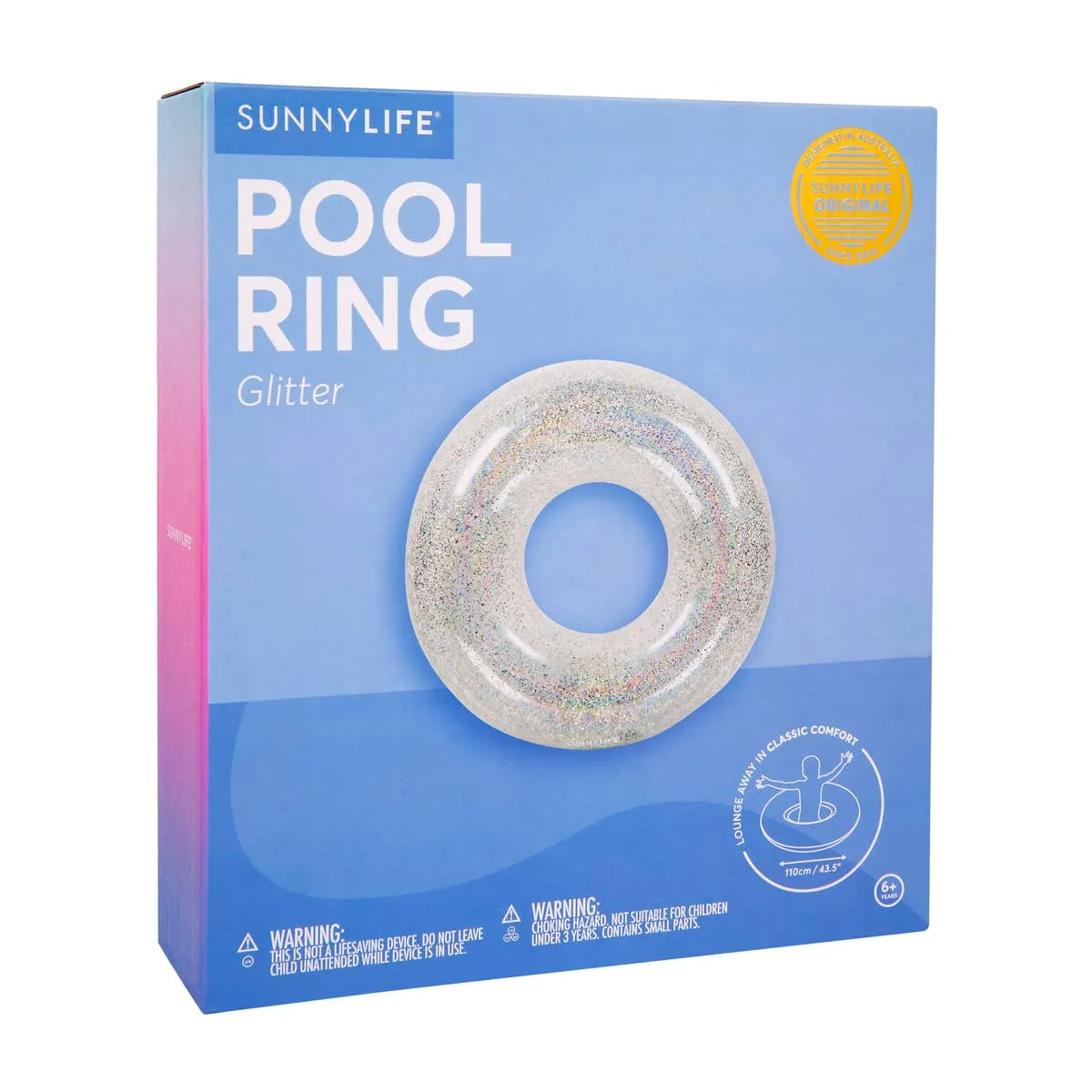 GLITTER POOL FLOAT RING