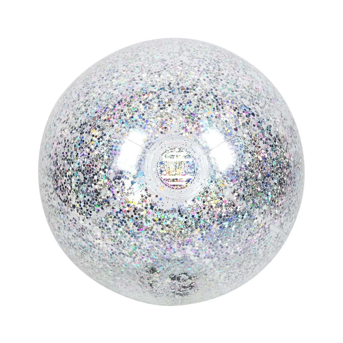 INFLATABLE GLITTER BEACH BALL