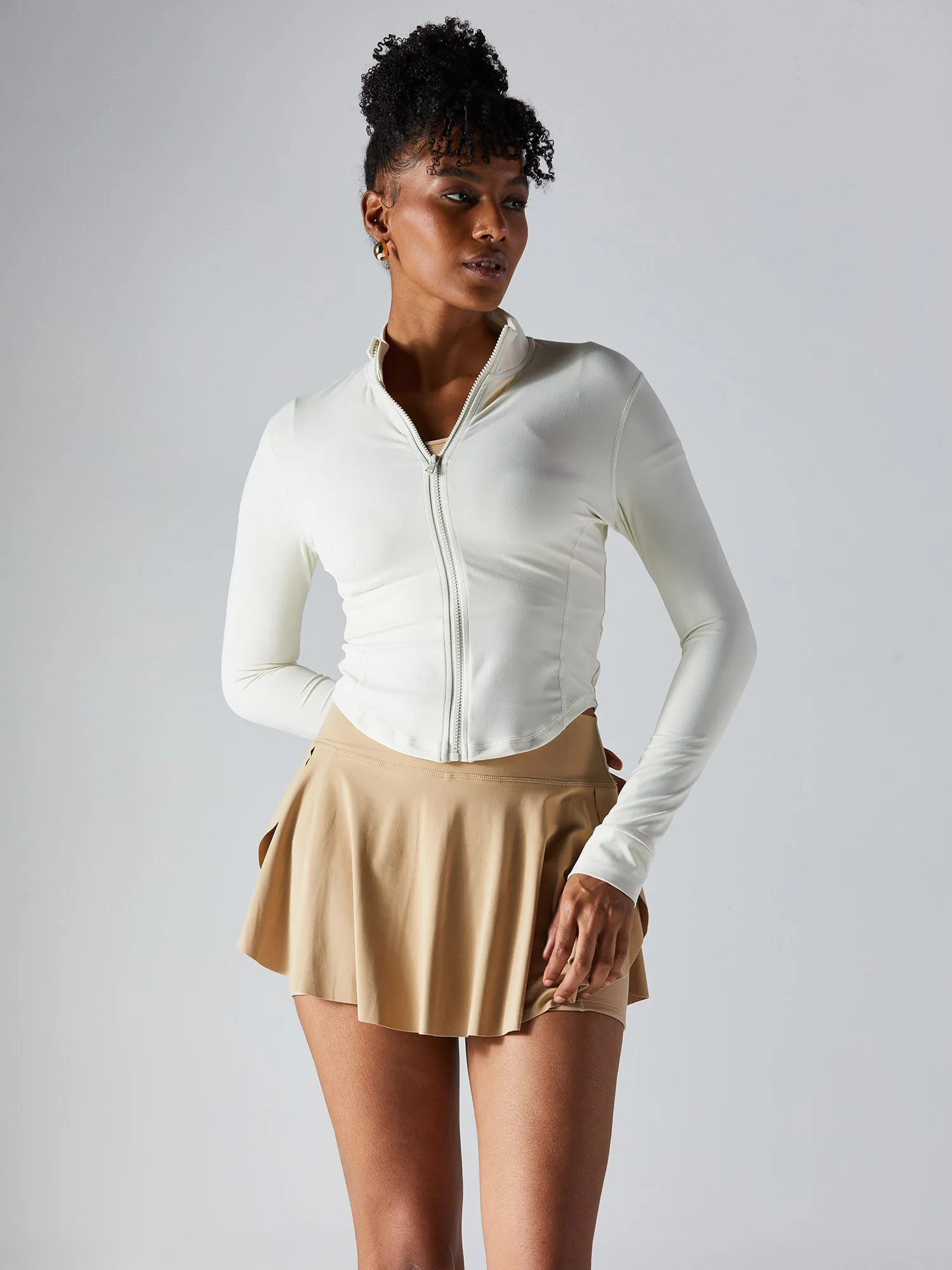 Ivory Sculptor Jacket