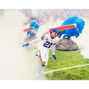 Jordan Poyer Unsigned Running out of the Tunnel 8x10 Photo