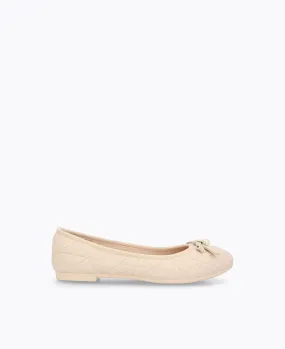 Juliet Ballerina Flats - Beige