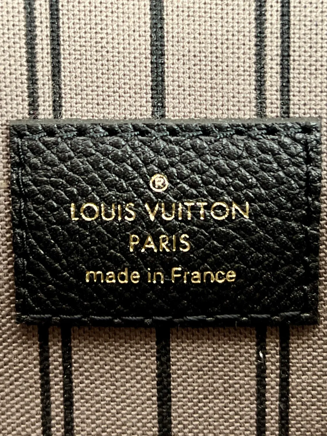 Louis Vuitton Pochette Métis, New In Box, Black