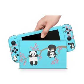 Nintendo Switch Skin Decals - Panda - Wrap Vinyl Sticker