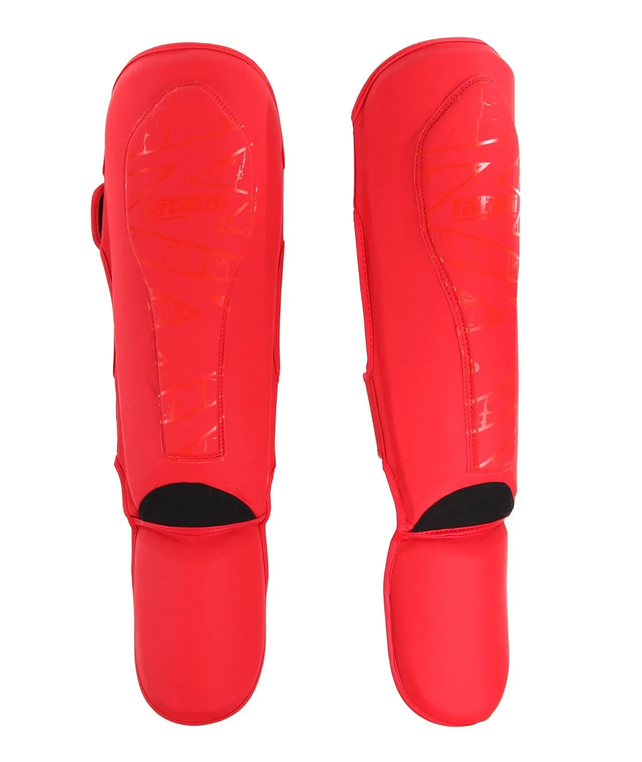 Obsidian Shin Pads - Red