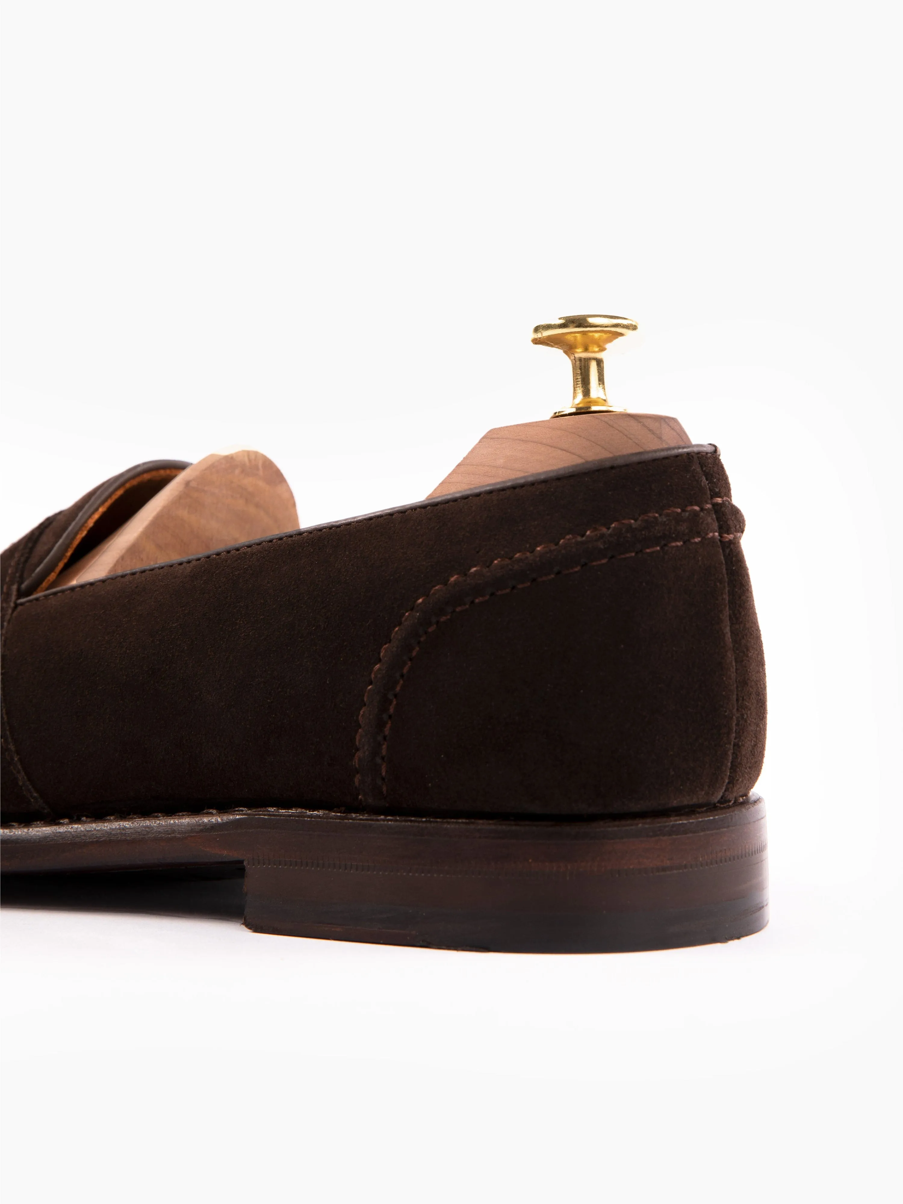 Penny Loafers Dark Brown Suede