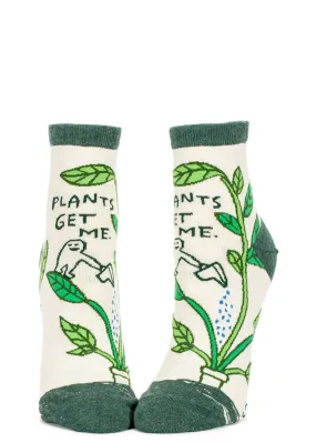 Plants Get Me Ankle Socks