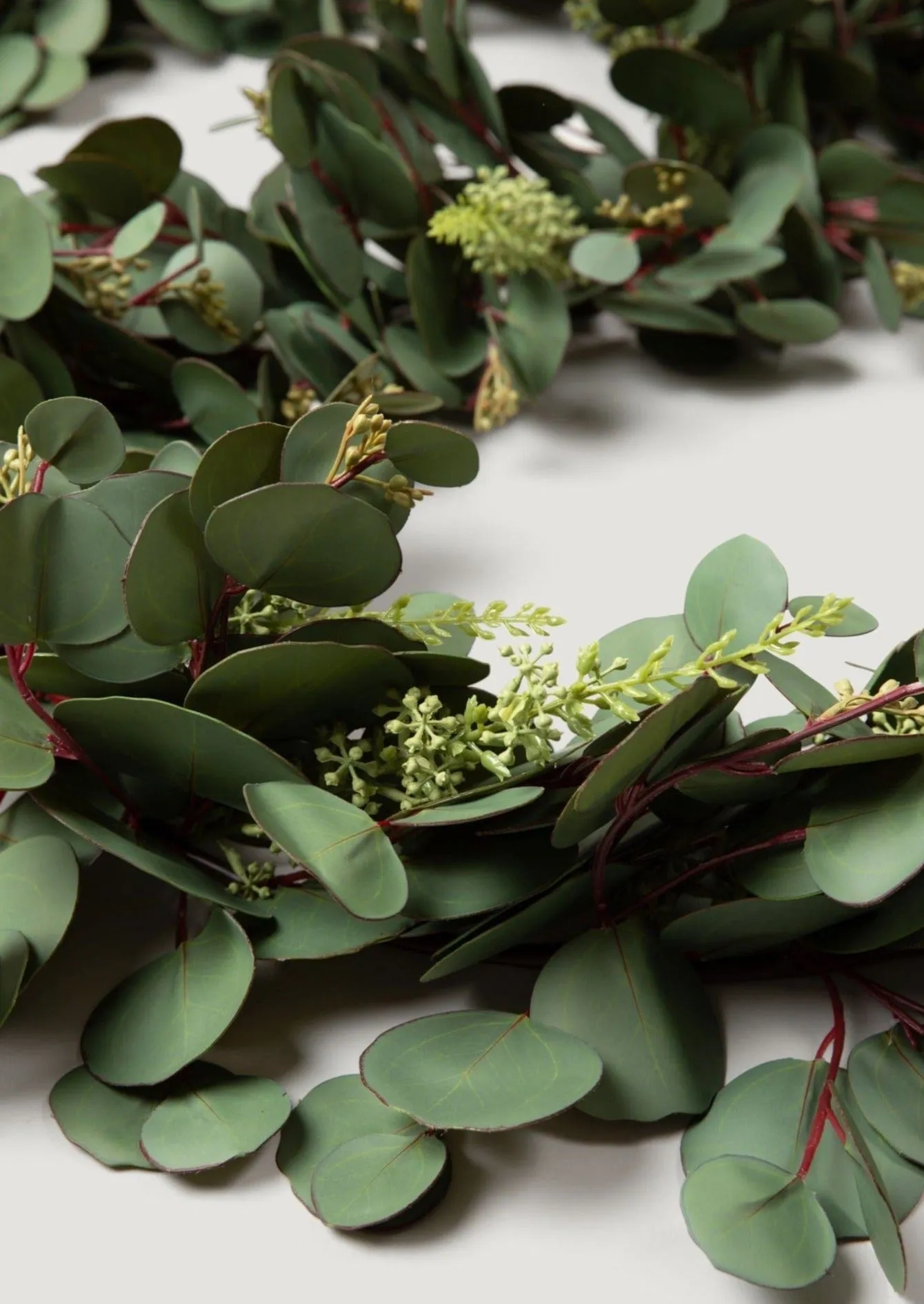 Real Touch Fake Seeded Eucalyptus Garland - 108"