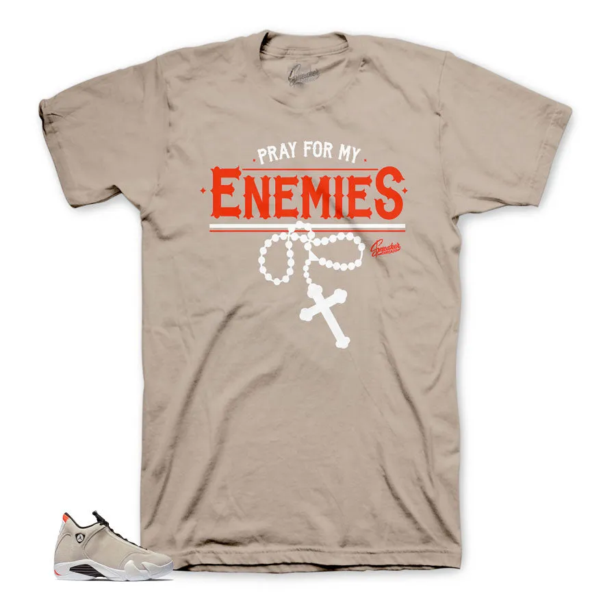 Retro 14 Desert Sand Enemies Shirt