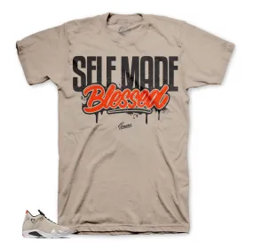 Retro 14 Desert Sand Self Made Shirt