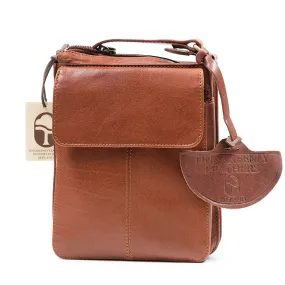 Tan Leather Pup Bag