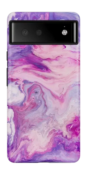 Tie Dying Over You | Purple Marble Google Pixel Case