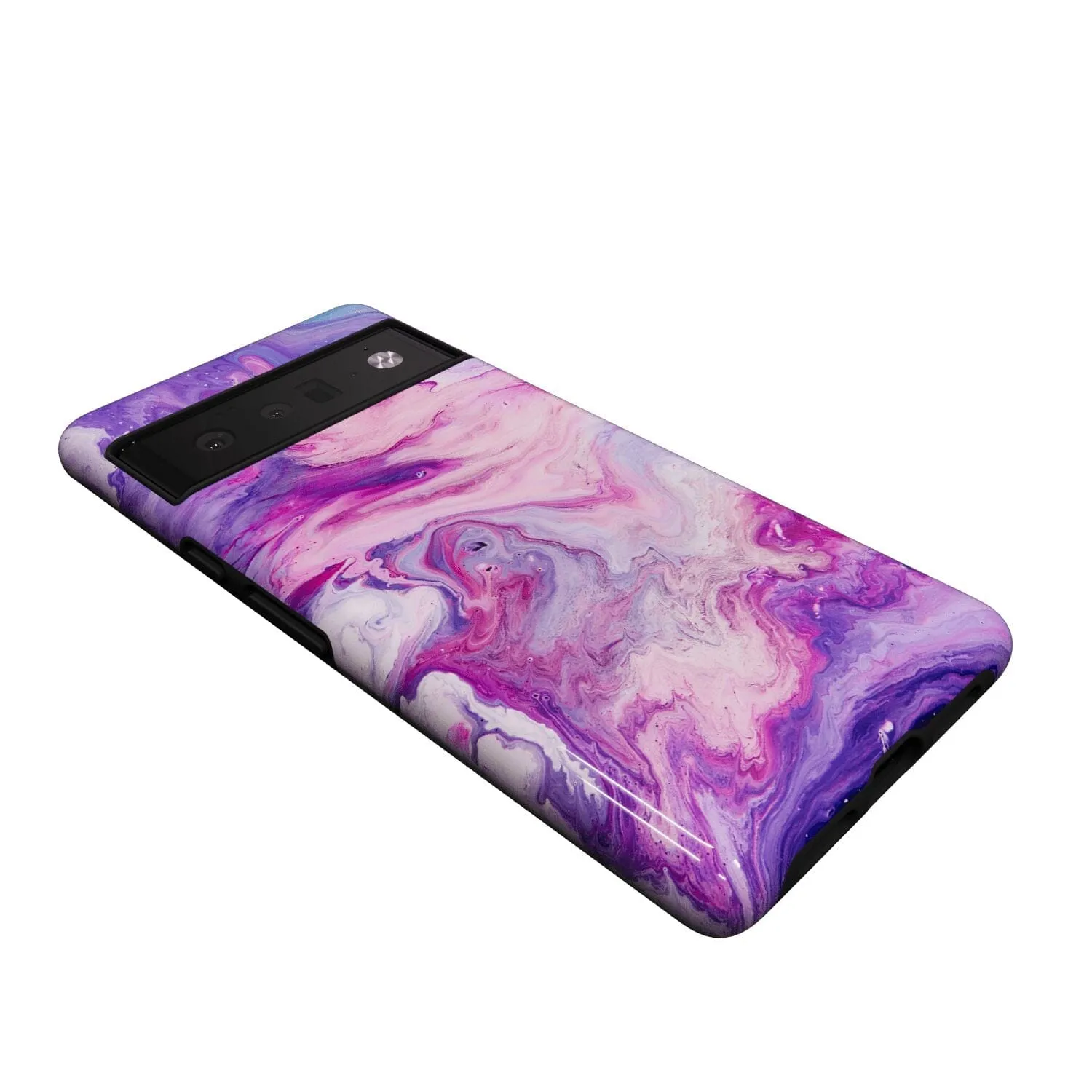 Tie Dying Over You | Purple Marble Google Pixel Case