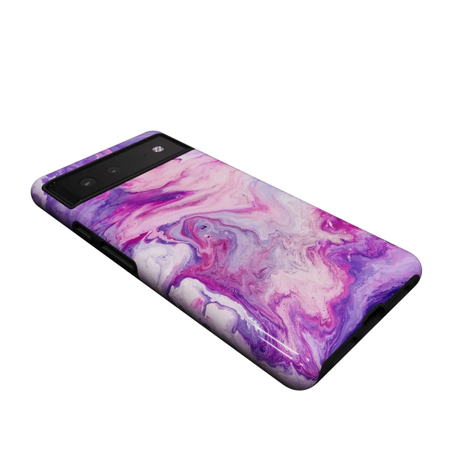 Tie Dying Over You | Purple Marble Google Pixel Case