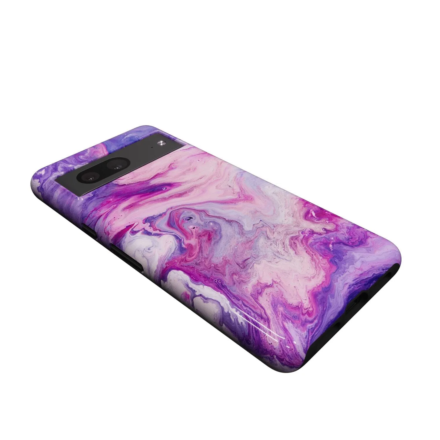 Tie Dying Over You | Purple Marble Google Pixel Case