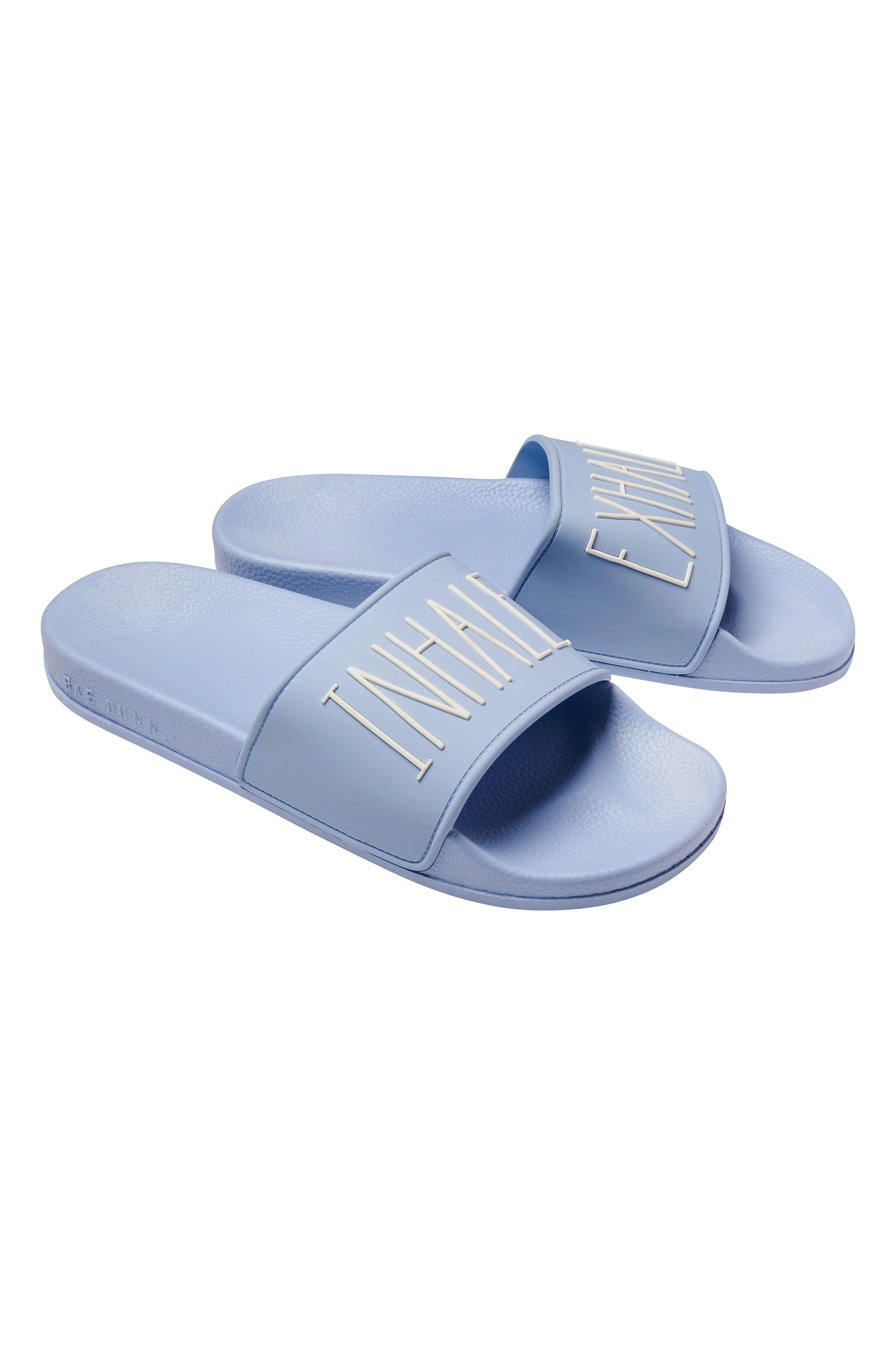 Women's "INHALE EXHALE" Pool Slides